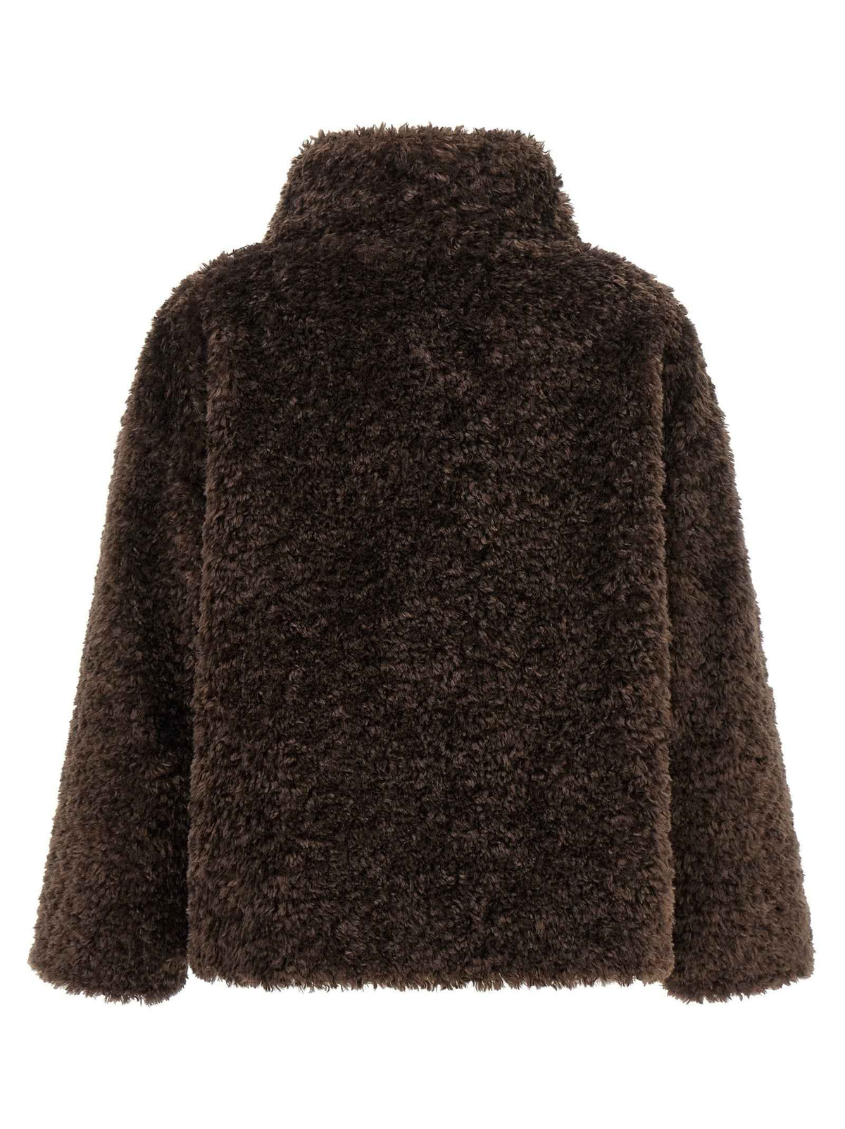 Herno Brown Polyester Full-Length Jacket