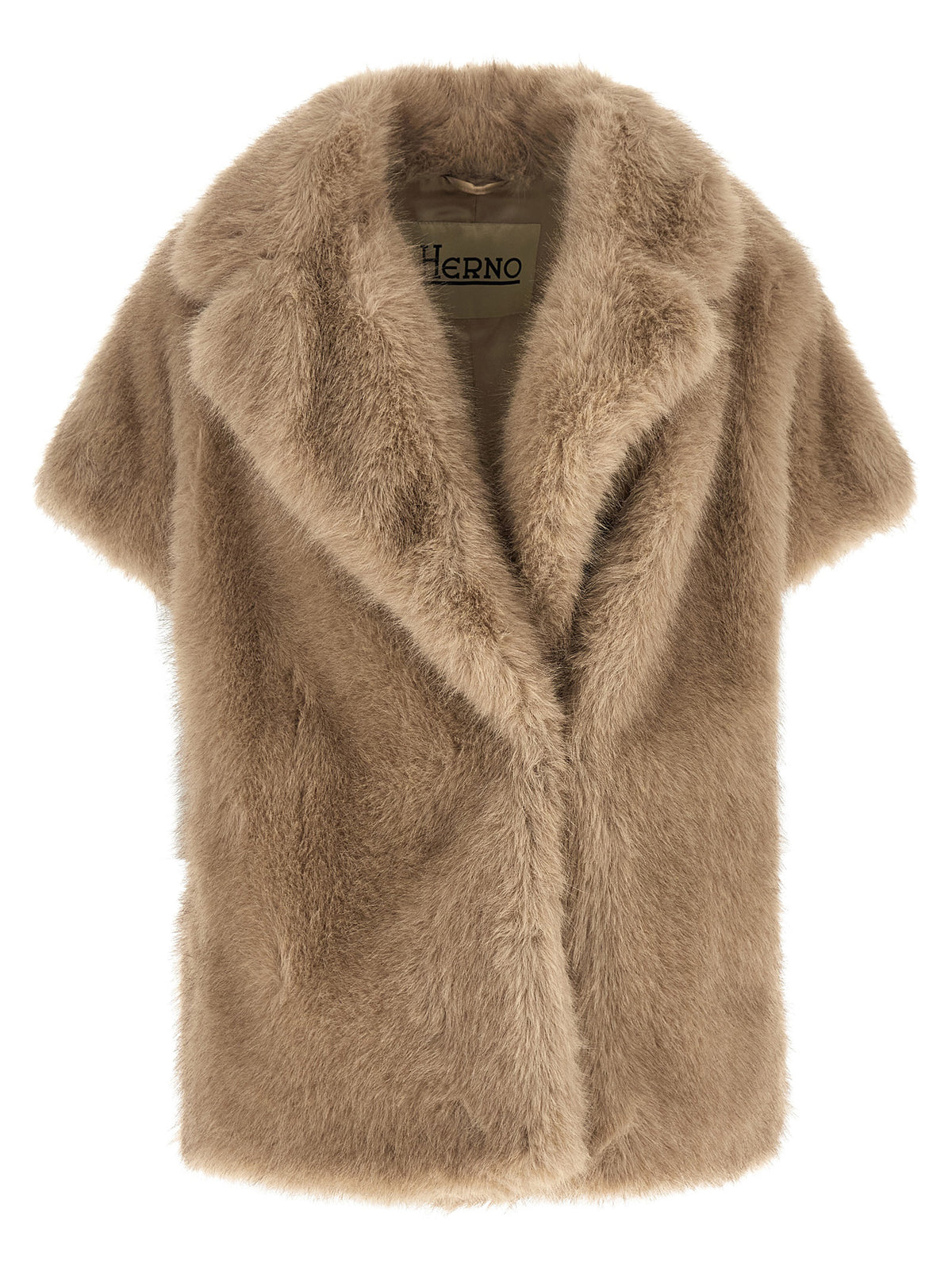 Herno Beige Polyester Coat