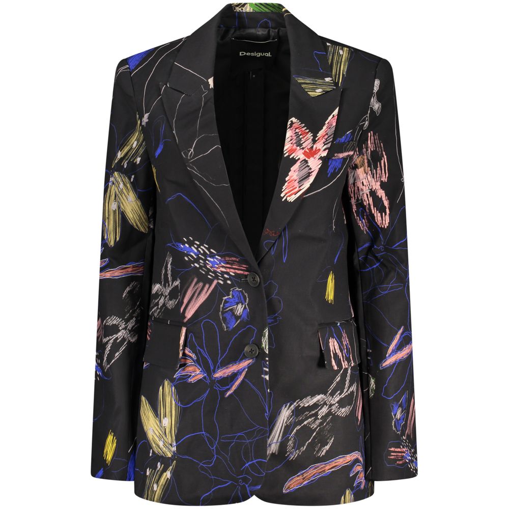 Desigual Black Cotton Women's Jacket