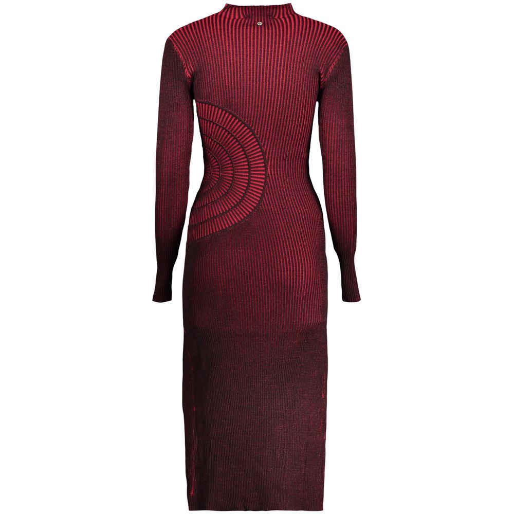 Desigual Red Polyester Casual Dress