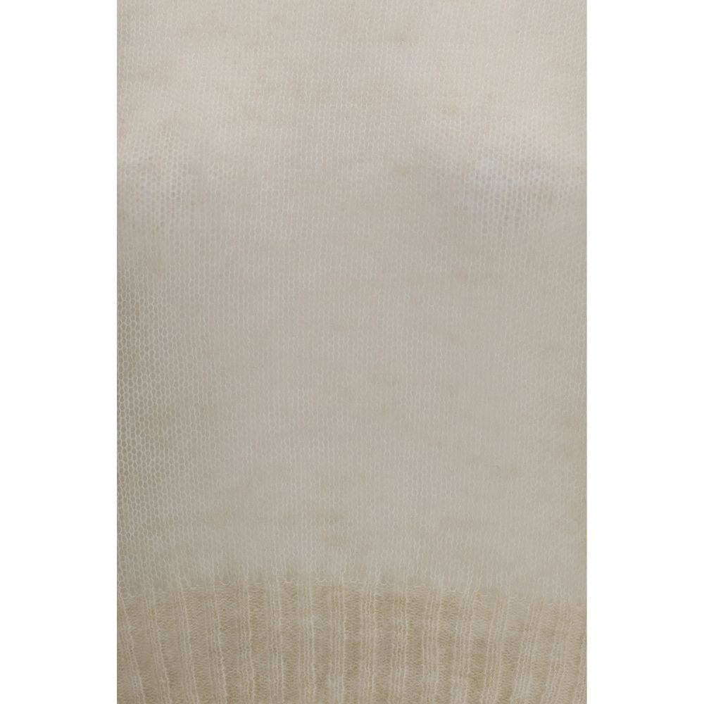 Brunello Cucinelli Beige Cashmere Sweater