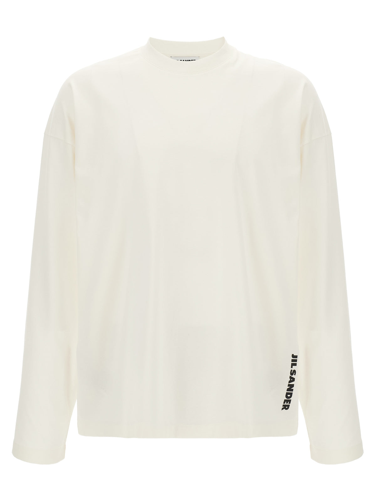 Jil Sander White Cotton T-Shirt
