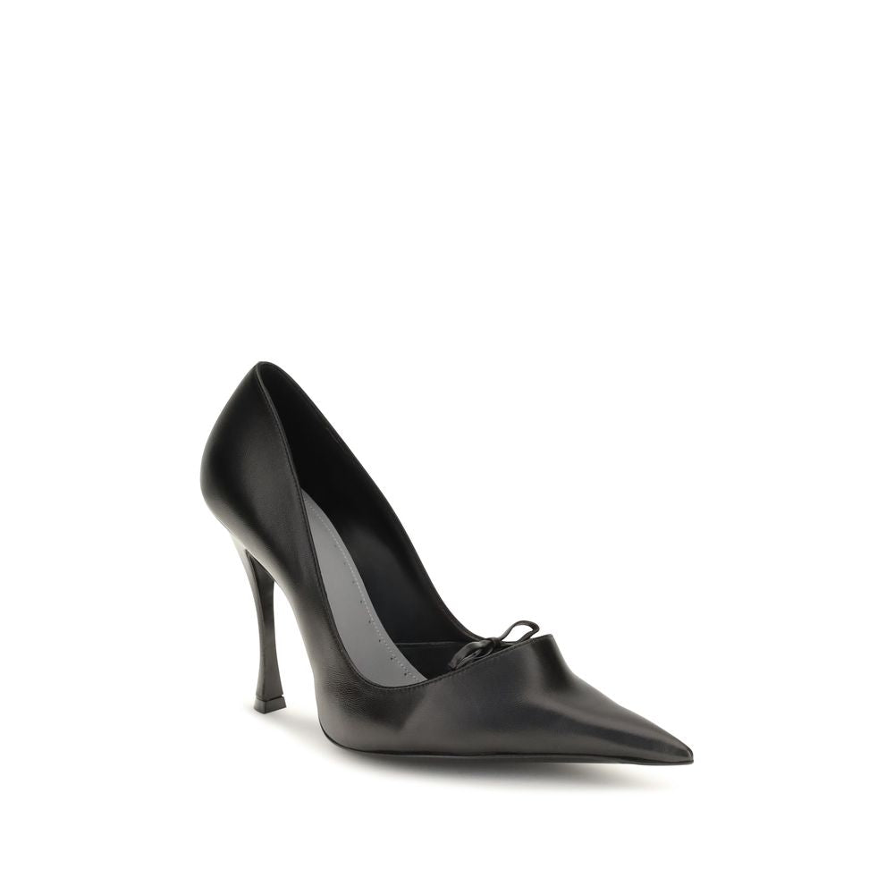 Balenciaga Black Lamb Ovis Aries High Heel Pumps