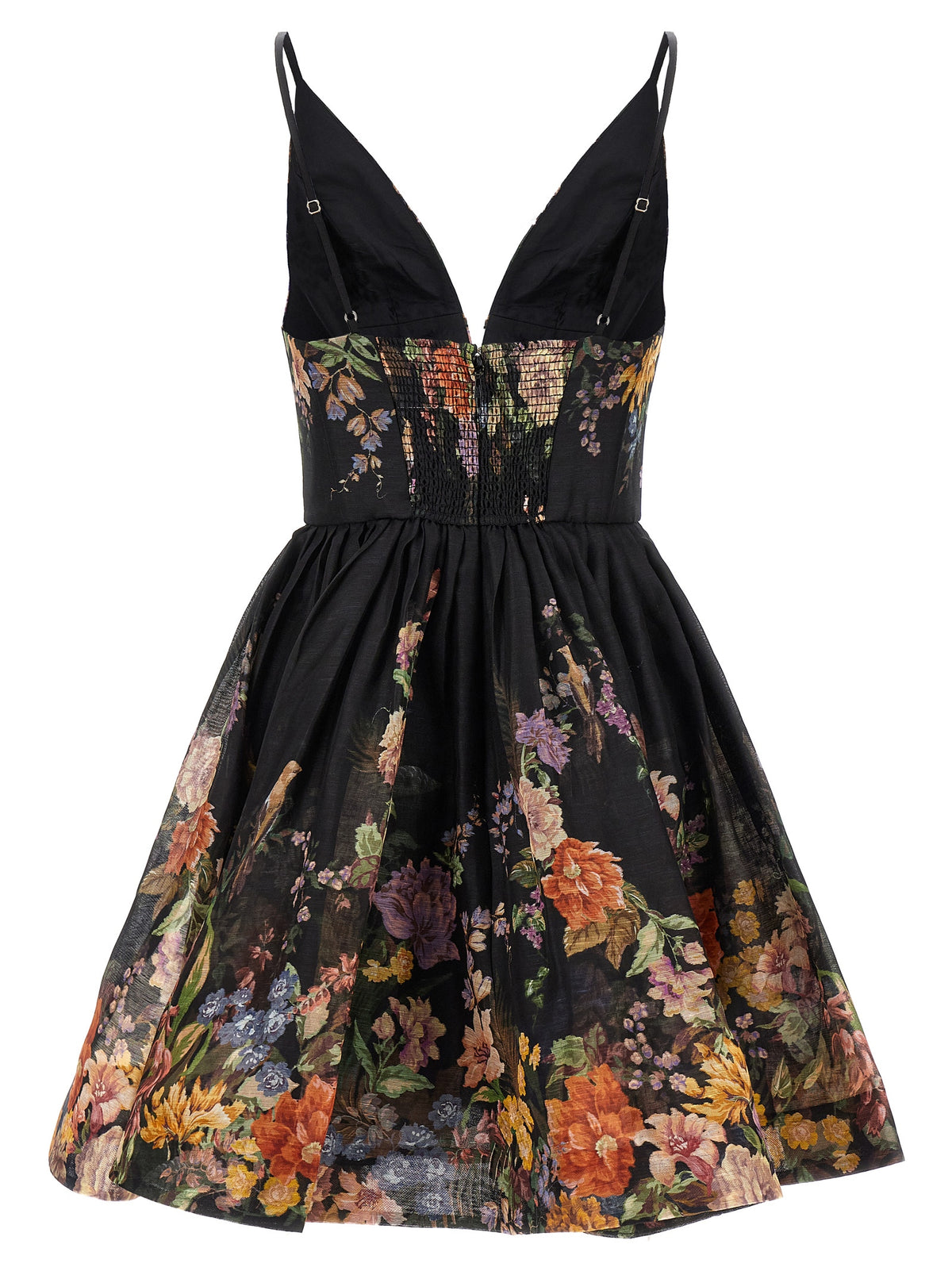 Zimmermann Black Linen Casual Dress