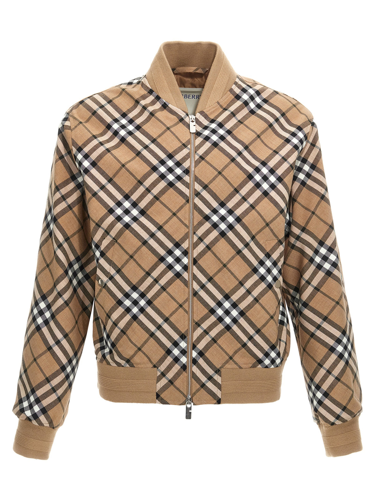 Burberry Multicolor Polyester Bomber