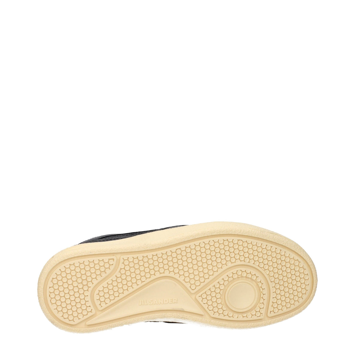 Jil Sander Black Leather Low Top Sneakers