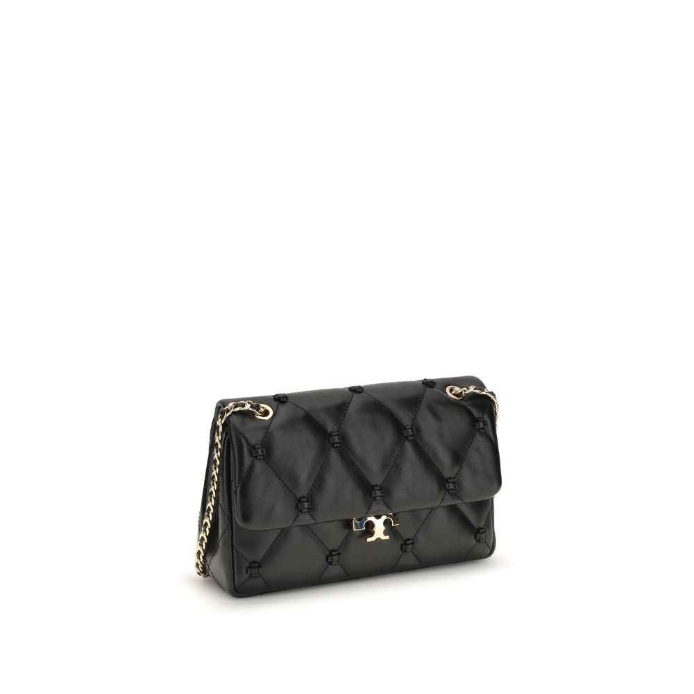 Tory Burch Black Napa Leather / Calf Bos Taurus Shoulder Bag