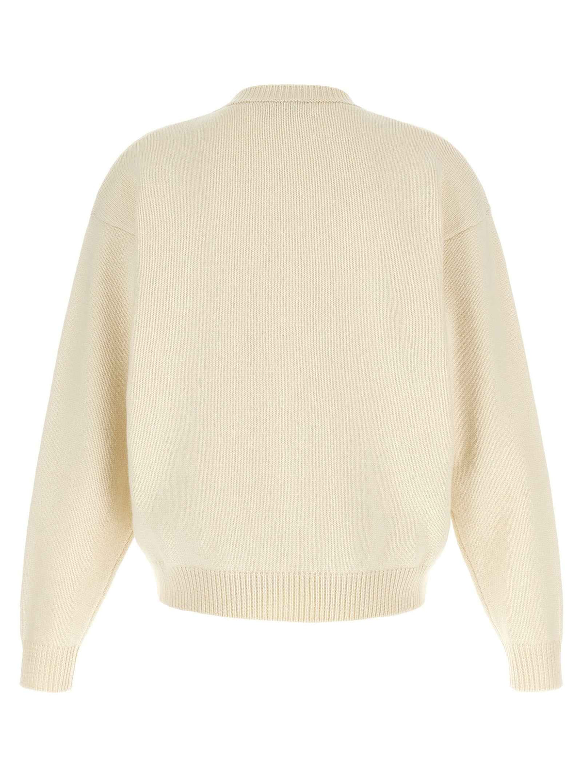 Dsquared² White Wool Cardigan