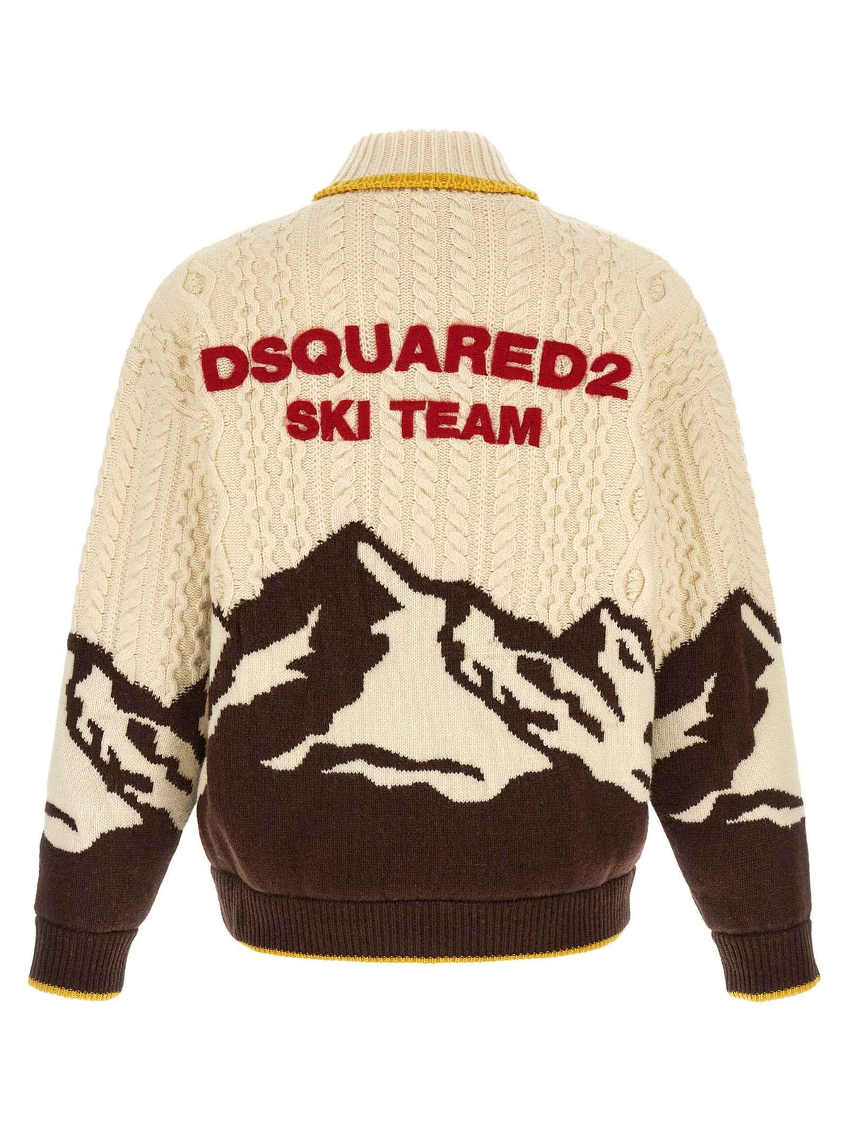 Dsquared² Multicolor Wool Cardigan