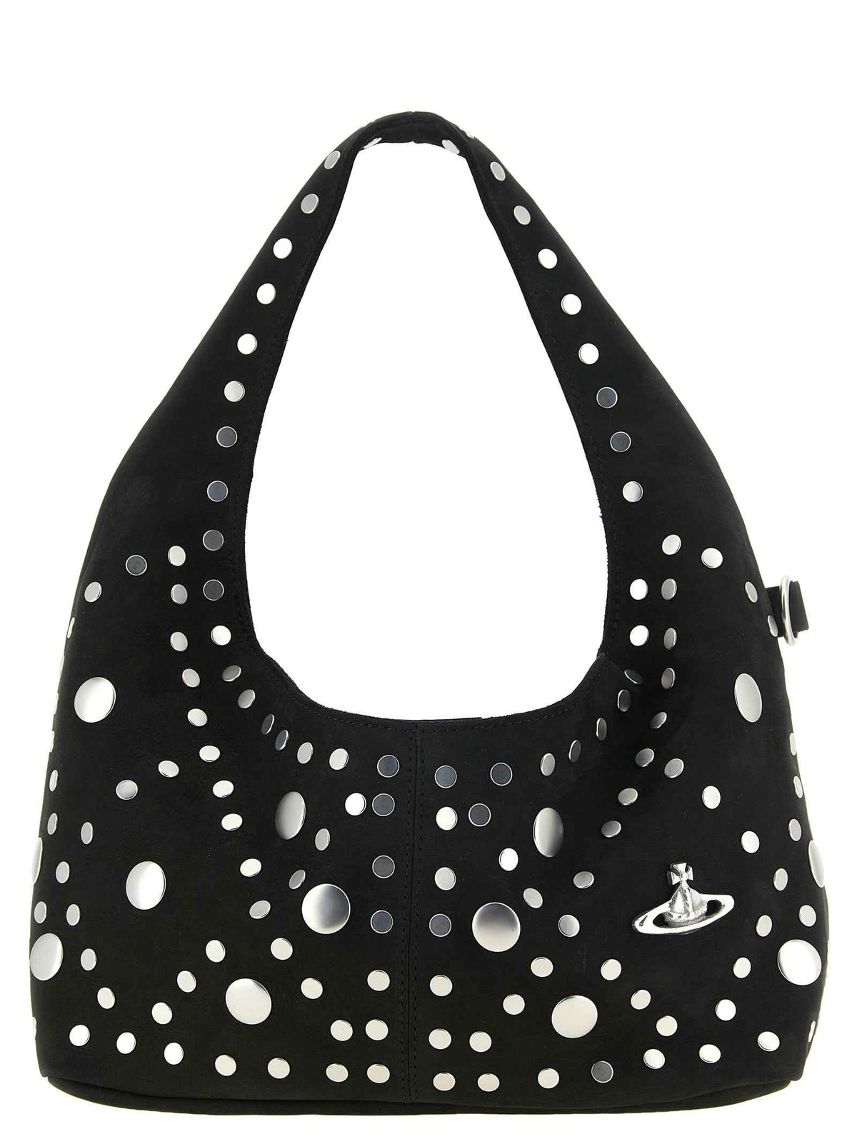 Vivienne Westwood Black Cowhide Shoulder Bag