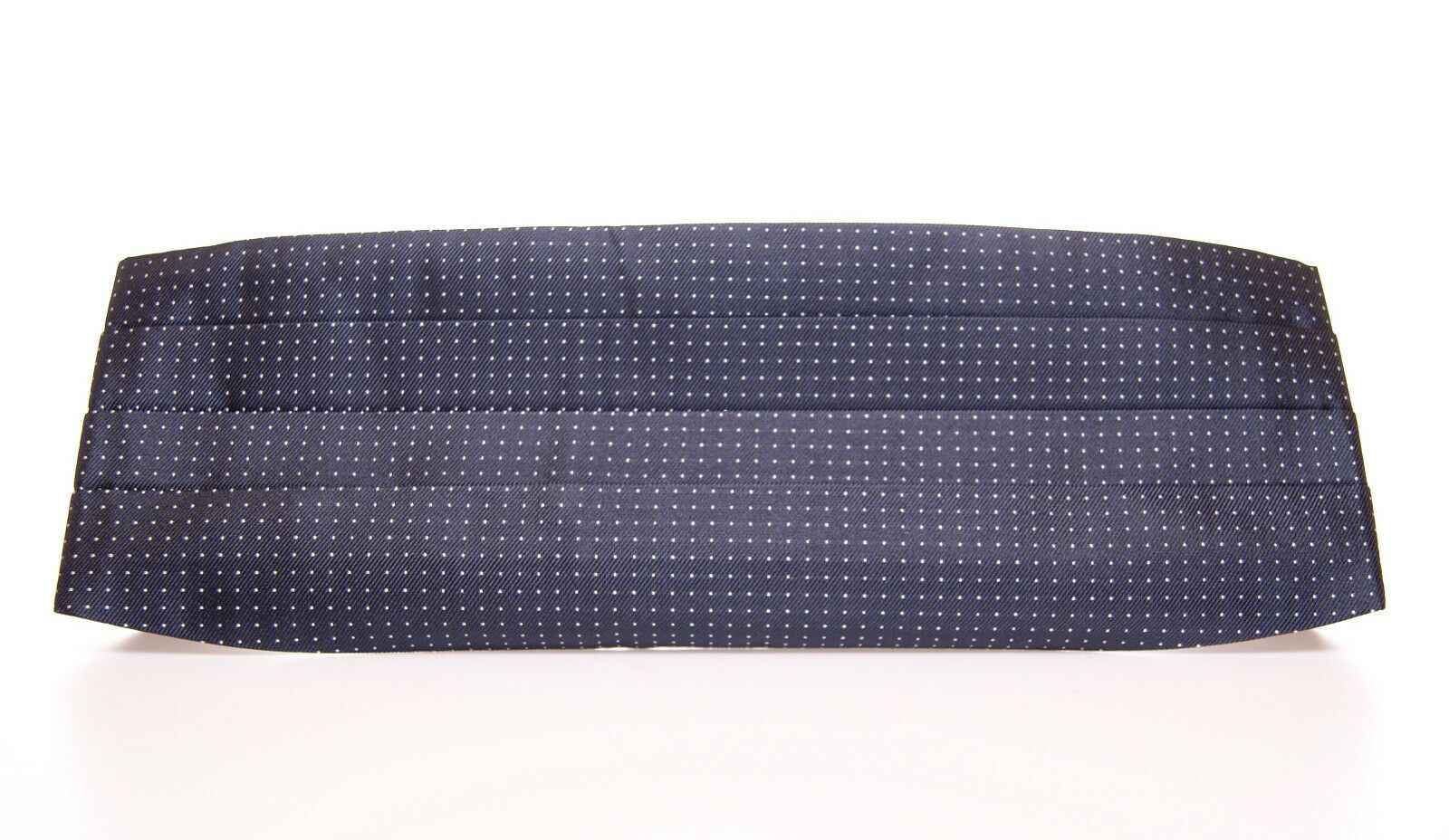 Dolce & Gabbana Blue Waist Smoking Tuxedo Cummerbund Belt