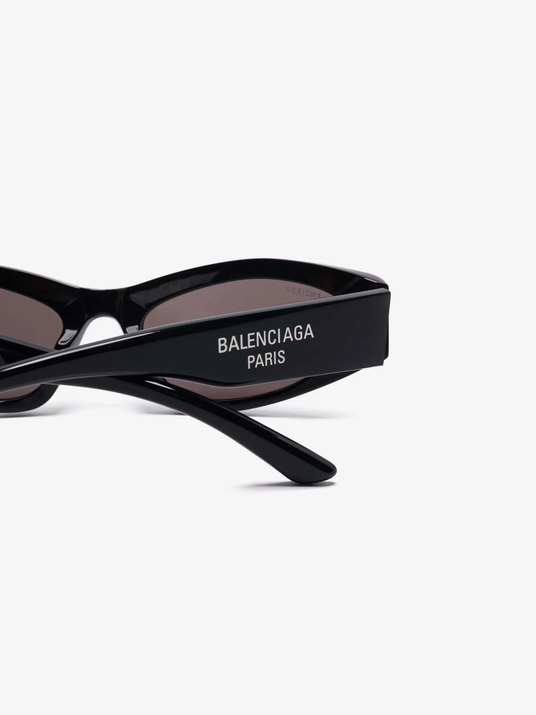 Balenciaga Wrap Oval Sunglasses