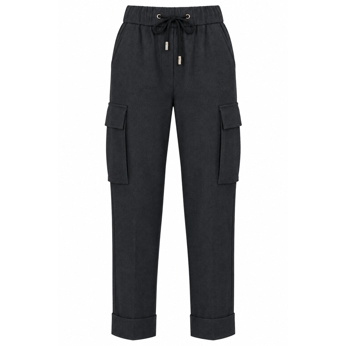 Peserico Drawstring Waistband Cropped Track Pants