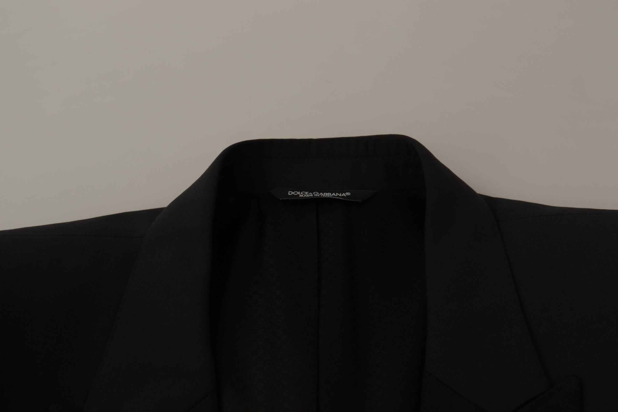 Dolce & Gabbana Dark Blue Single Breasted MARTINI Blazer