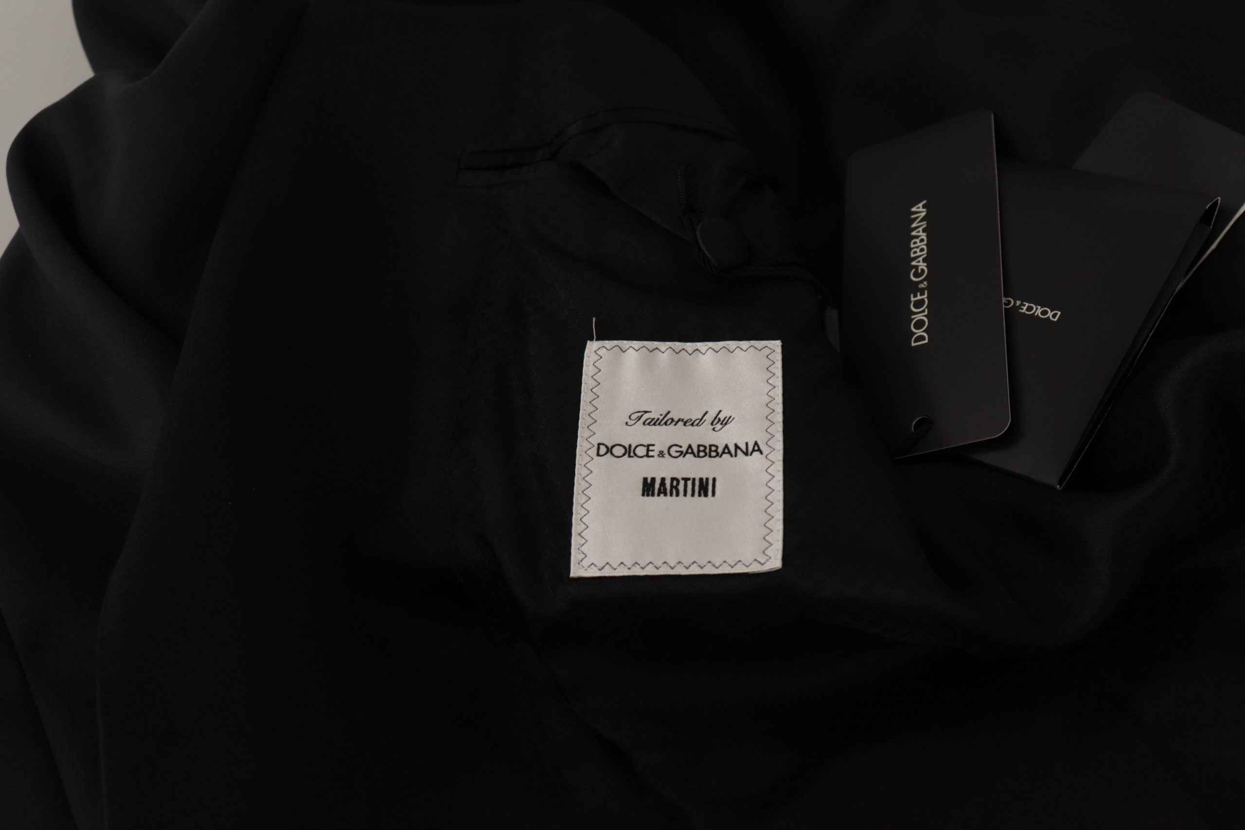 Dolce & Gabbana Dark Blue Single Breasted MARTINI Blazer