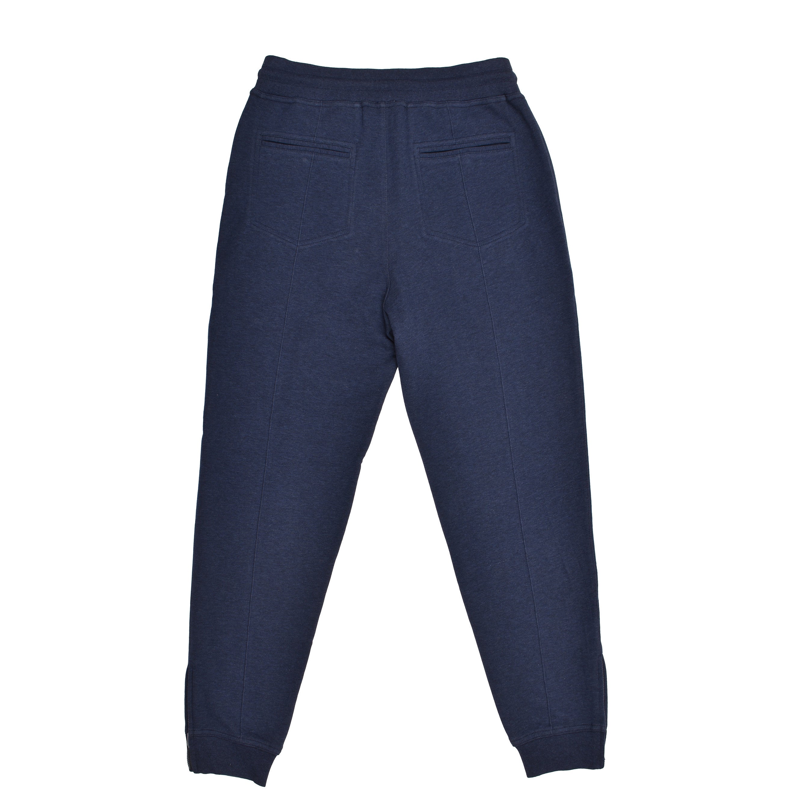 BRUNELLO CUCINELLI MEN'S COTTON DEEP BLIE ATHLETHIC FASHION GYM PANTS