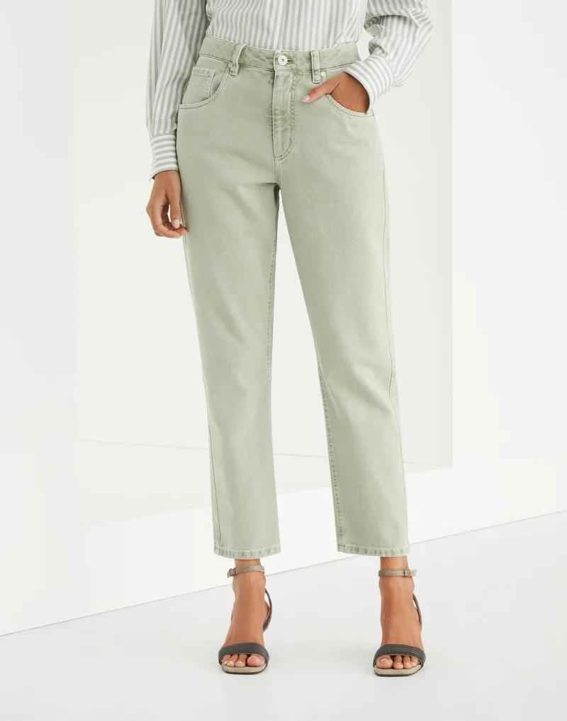 BRUNELLO CUCINELLI WOMEN'S PANTS MB030P5847_C8621 NWT