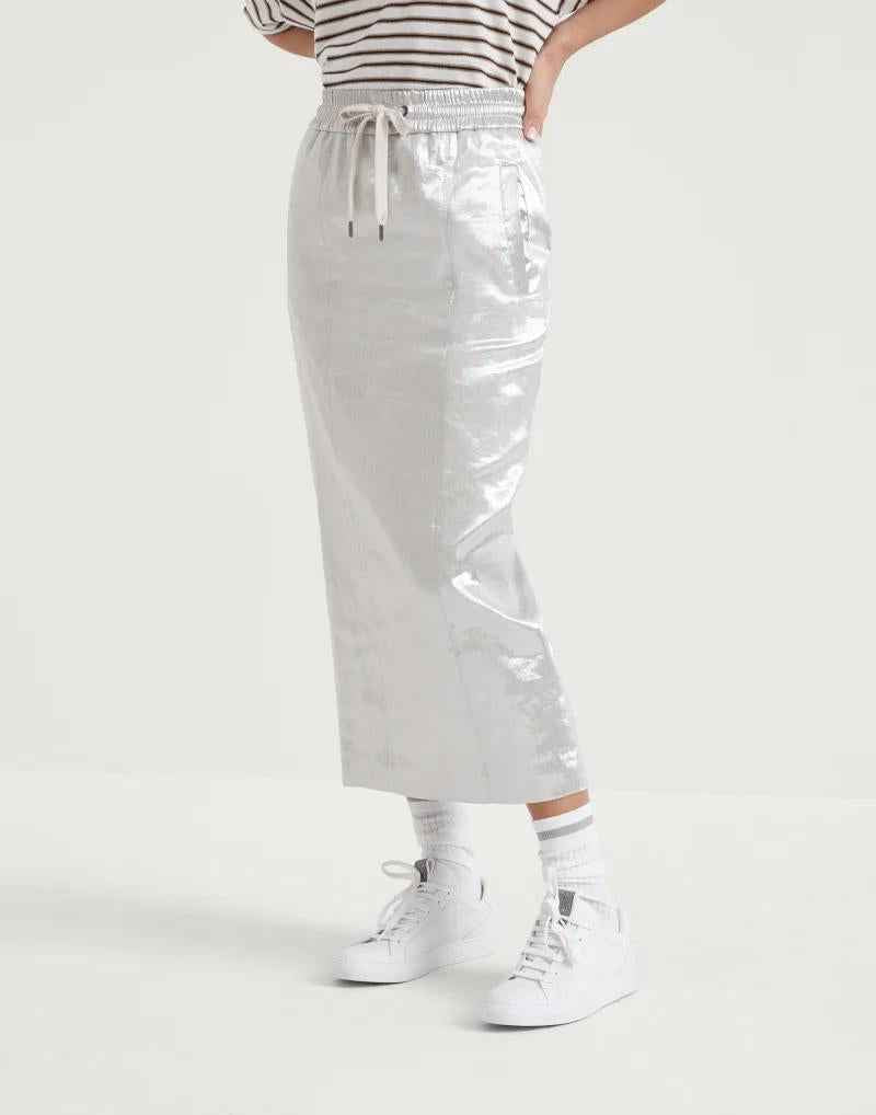 BRUNELLO CUCINELLI WOMEN'S SKIRT ML155G3566_C281 NWT