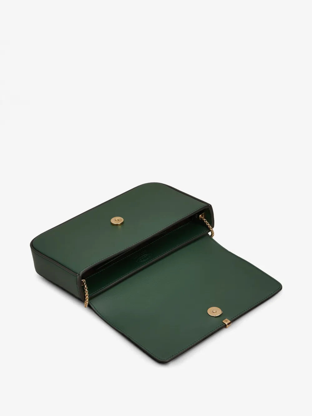 Tod's Timeless Leather Chain Crossbody Bag in Green