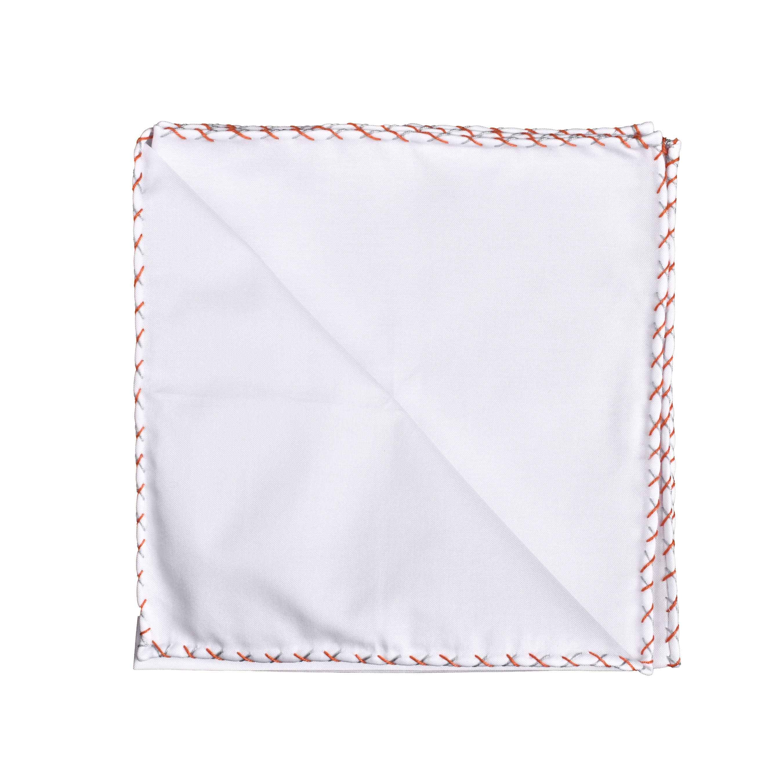 BRUNELLO CUCINELLI MEN'S 100% COTTON POCKET SQUARE