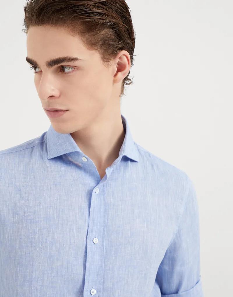 BRUNELLO CUCINELLI MEN'S SHIRT MS6500627_C014 NWT