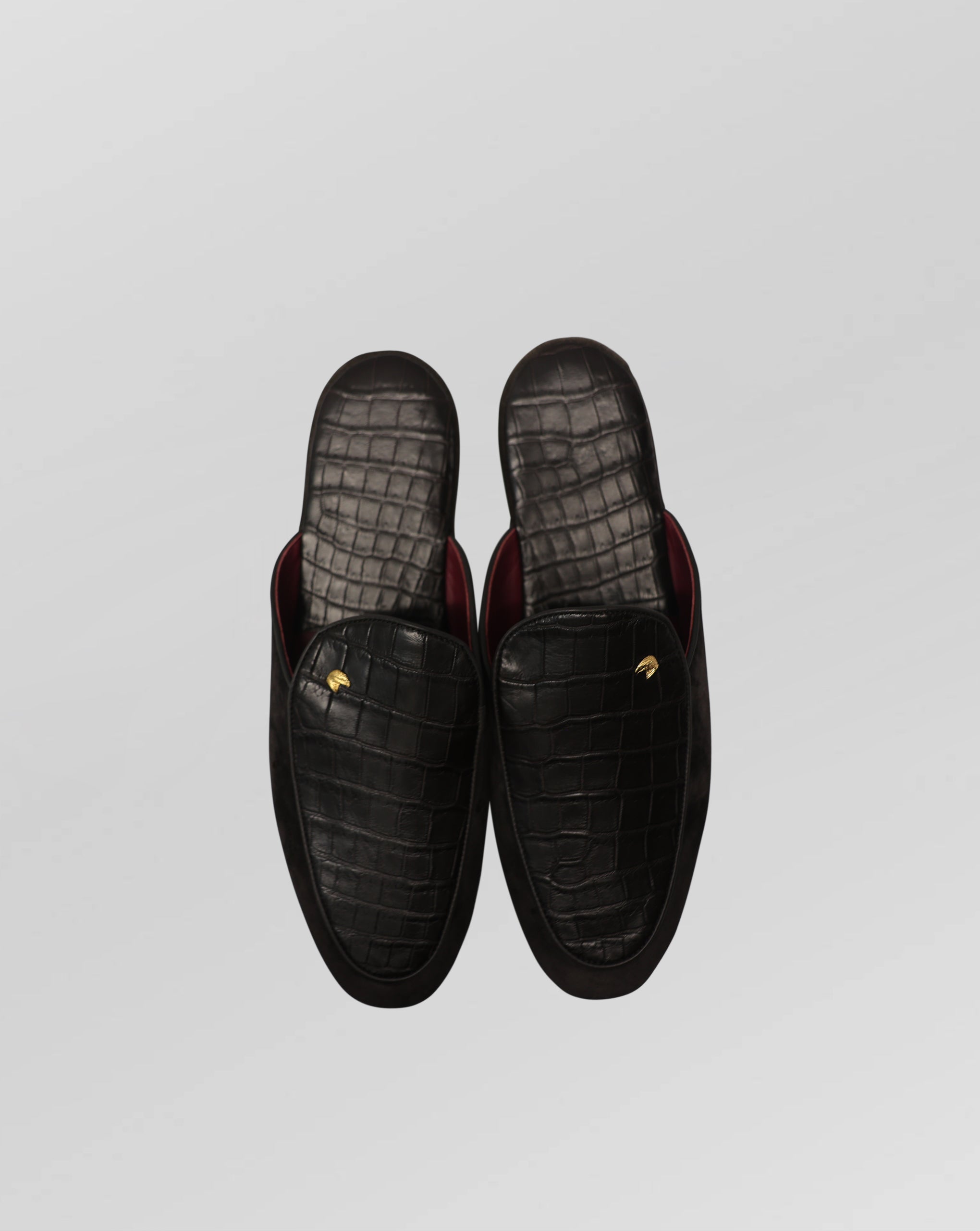 Stefano Ricci Crocodile Leather Loafers Luxury Slip-On