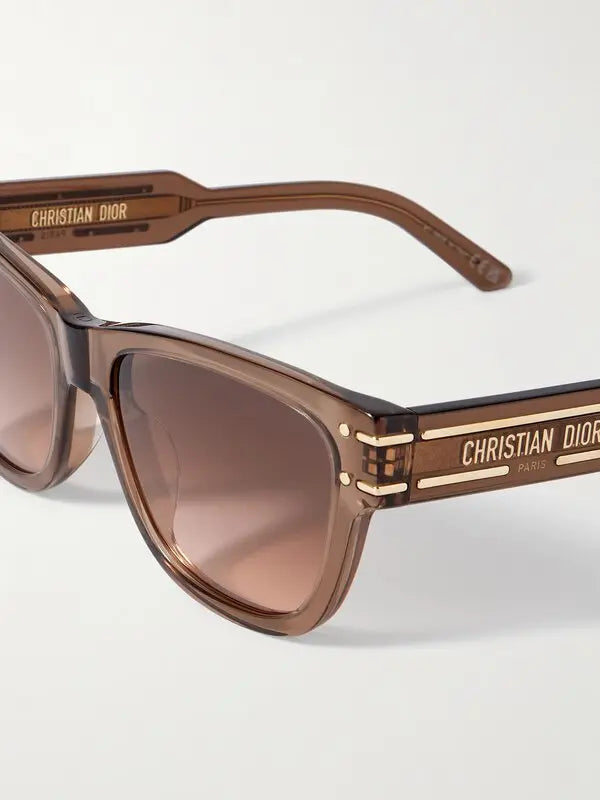 Dior Signature S6U Square-Frame Sunglasses