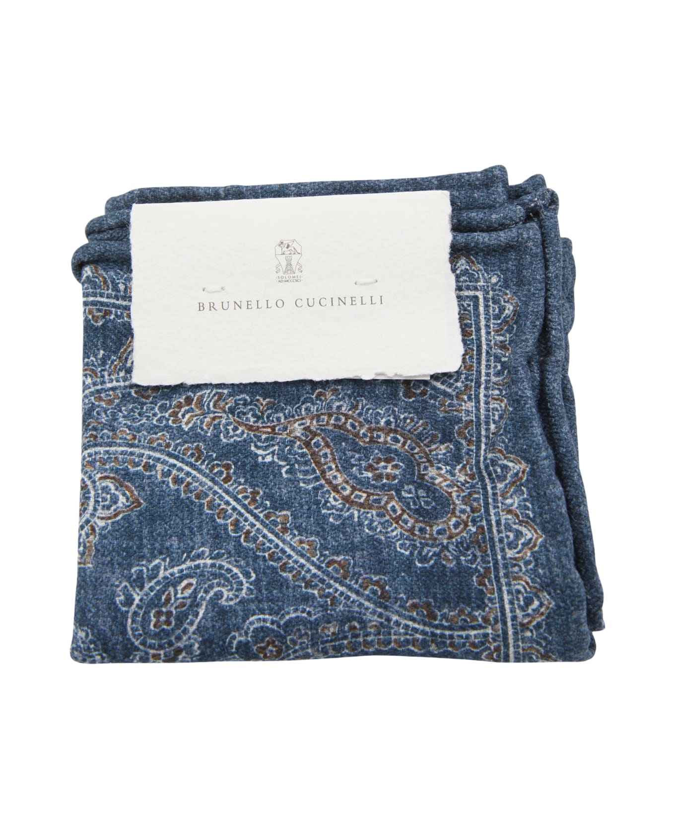 BRUNELLO CUCINELLI MEN'S POCKETSQUARE MR8770091_CFU41 NWT
