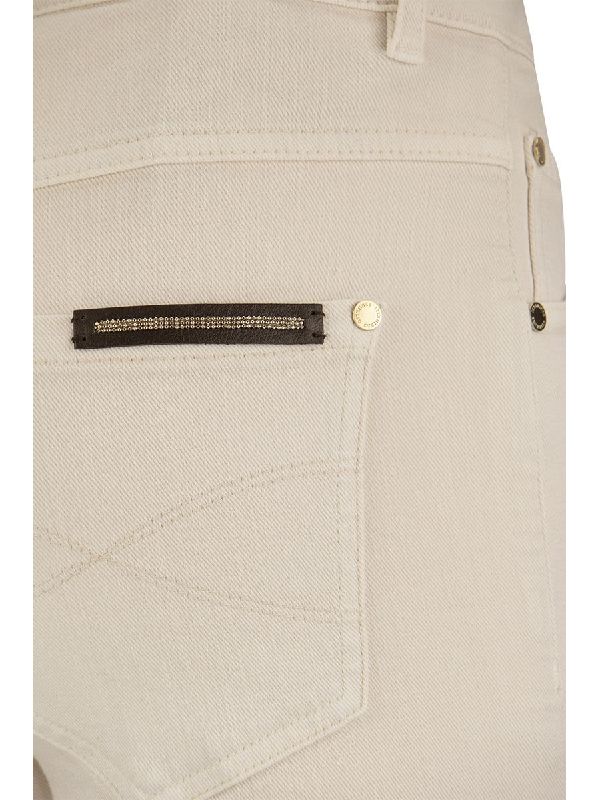 BRUNELLO CUCINELLI WOMEN'S PANTS MH137P5679_C8555 NWT