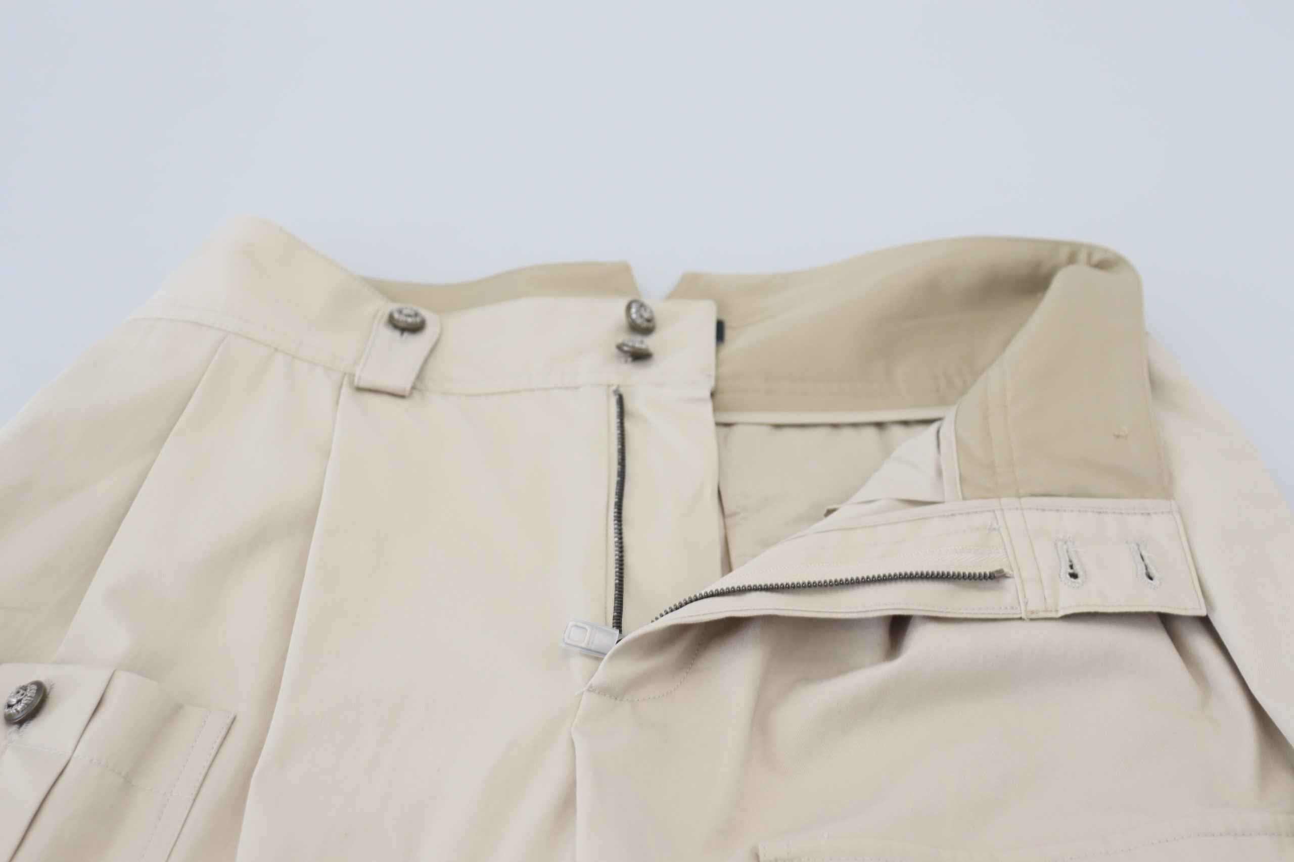 Dolce & Gabbana Beige Cotton Women Cargo Pants