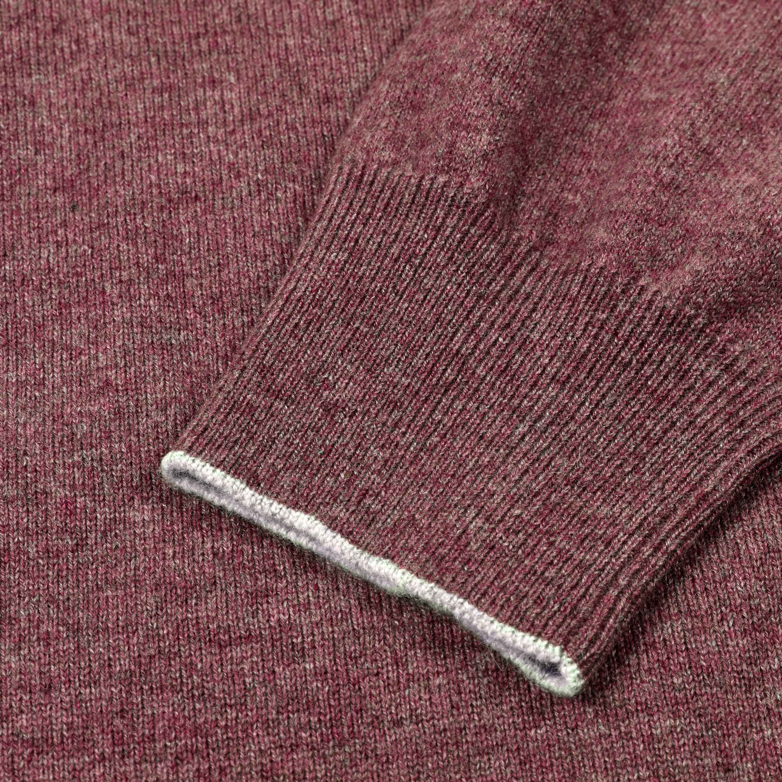 BRUNELLO CUCINELLI MEN'S CORAL CASHMERE TURTLENECK KNIT SWEATER