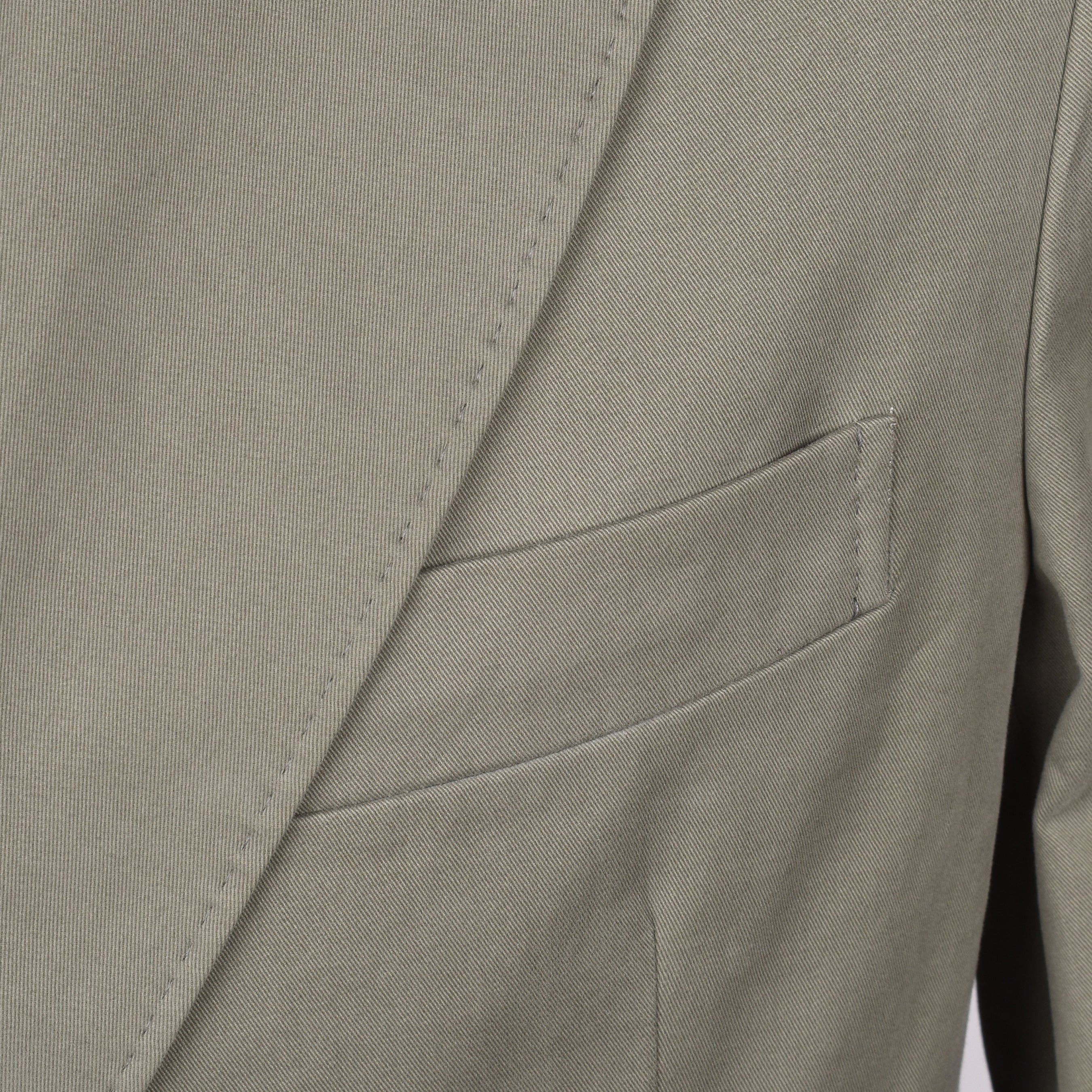 BRUNELLO CUCINELLI MEN'S SAGE DOUBLE-BREASTED LEISURE SUIT