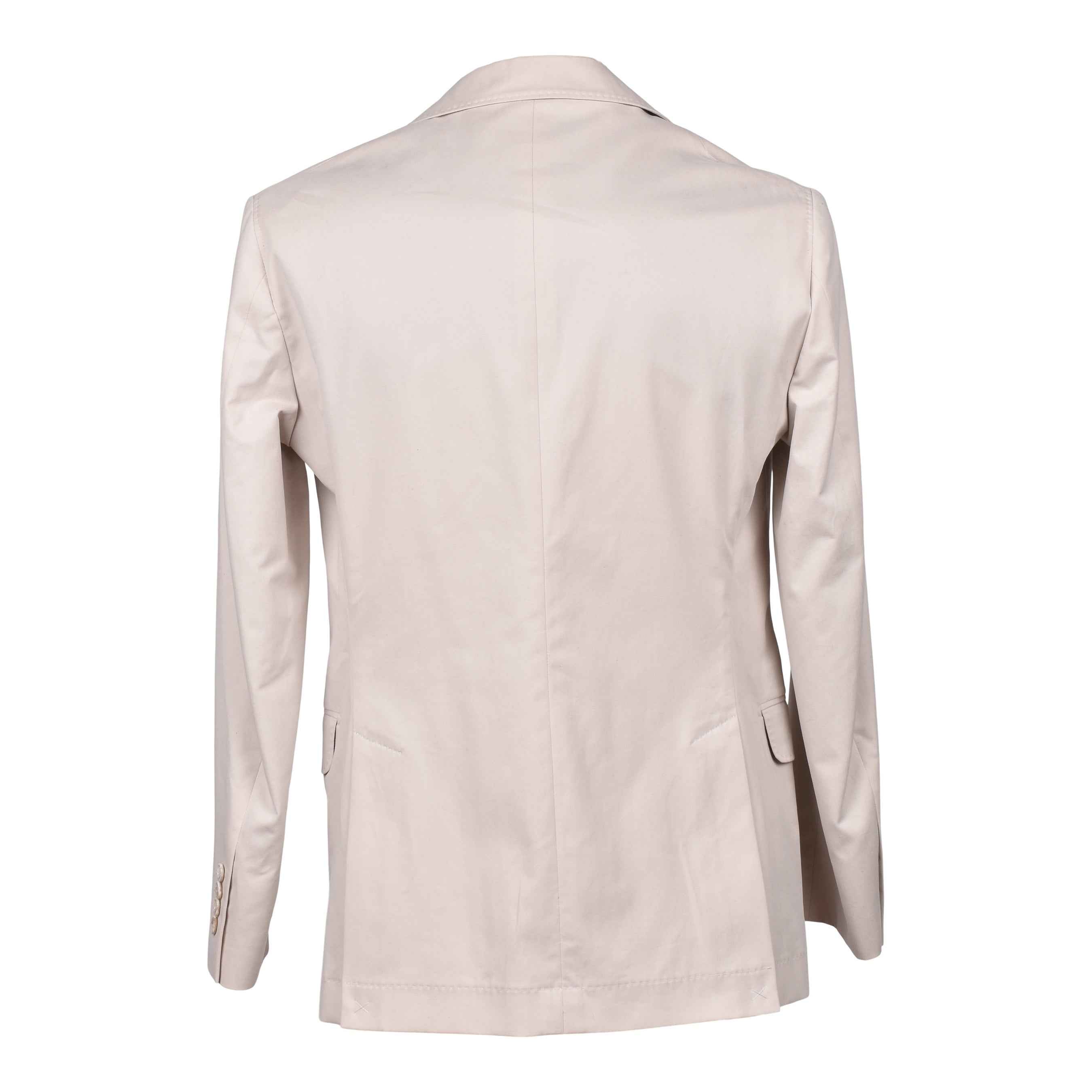 BRUNELLO CUCINELLI MEN'S BEIGE THREE-BUTTON CASUAL SUIT
