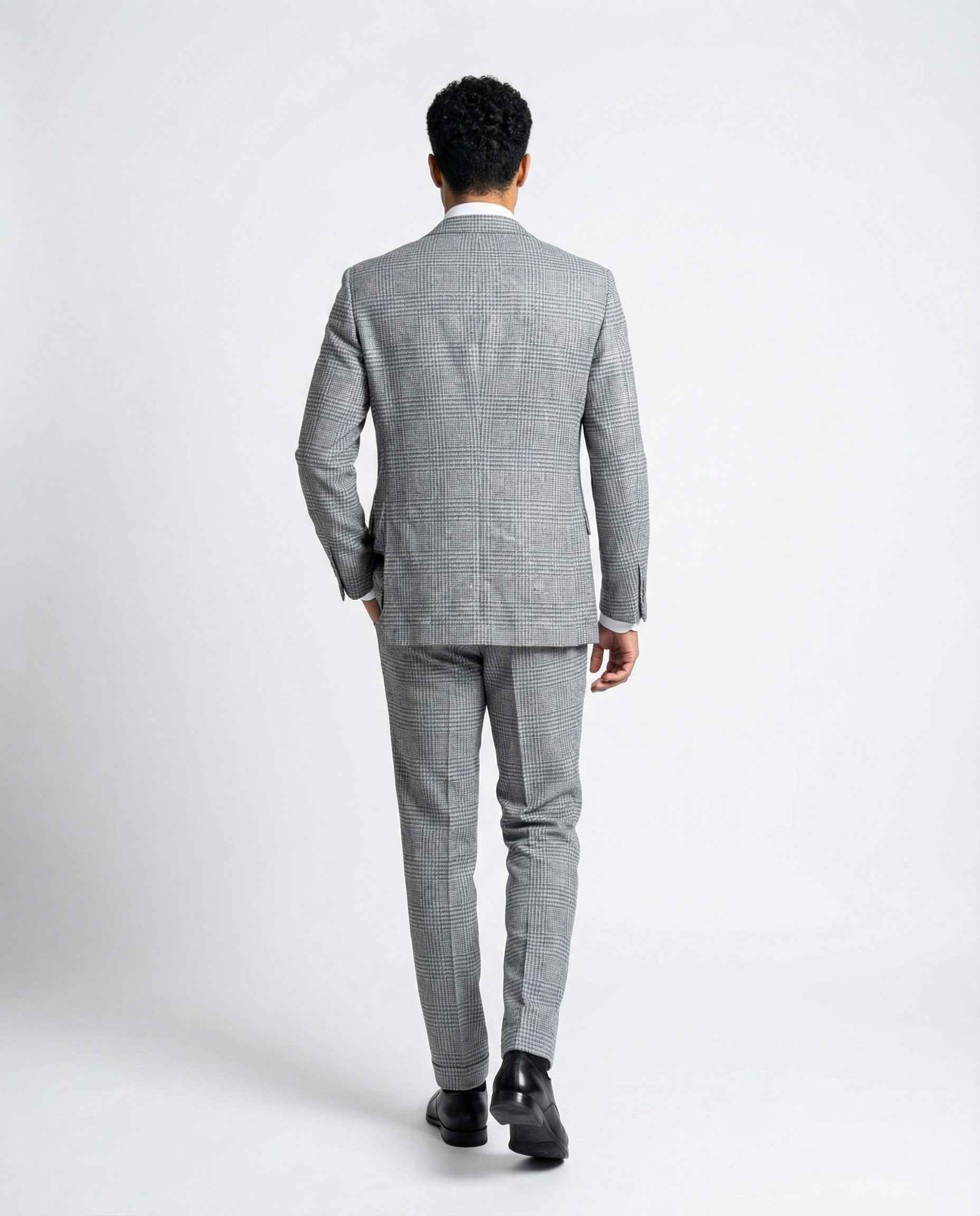 BRUNELLO CUCINELLI MEN'S CELESTE WOOL BLEND LEISURE SUIT