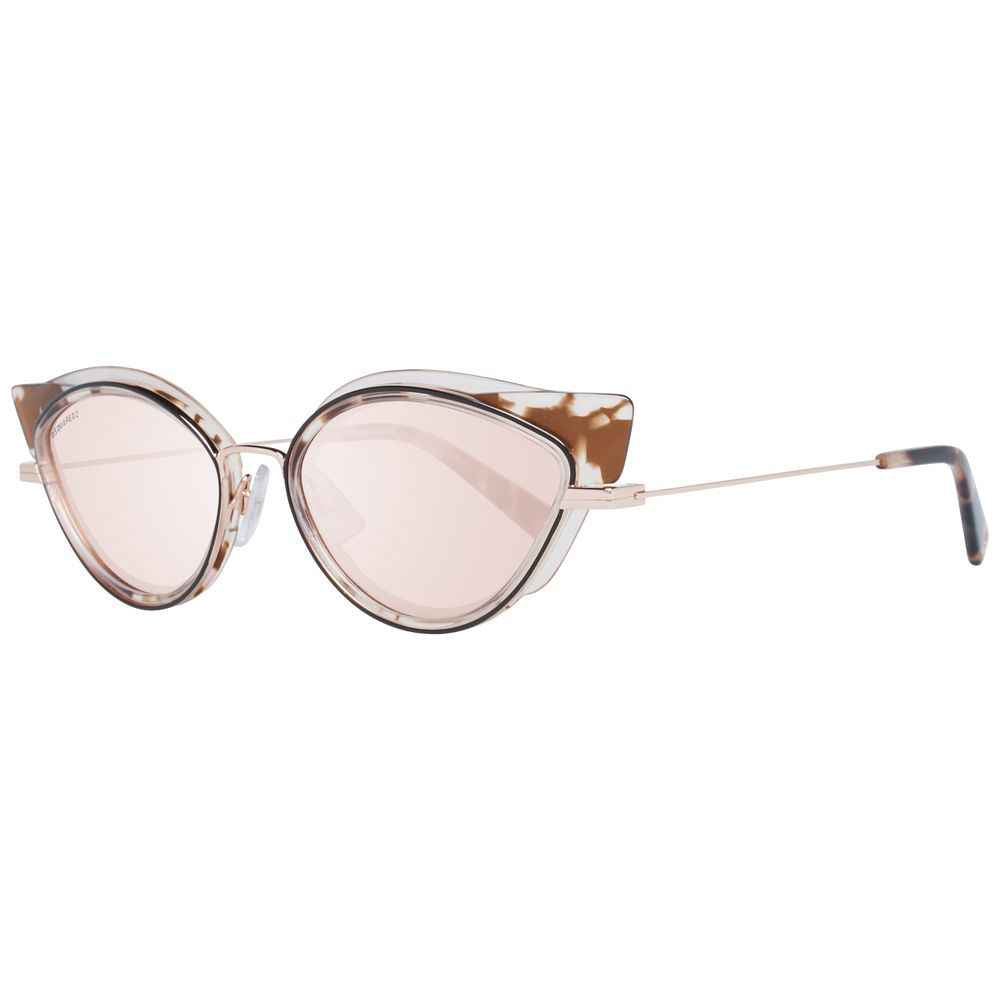 Dsquared² Brown Metal & Plastic Sunglasses