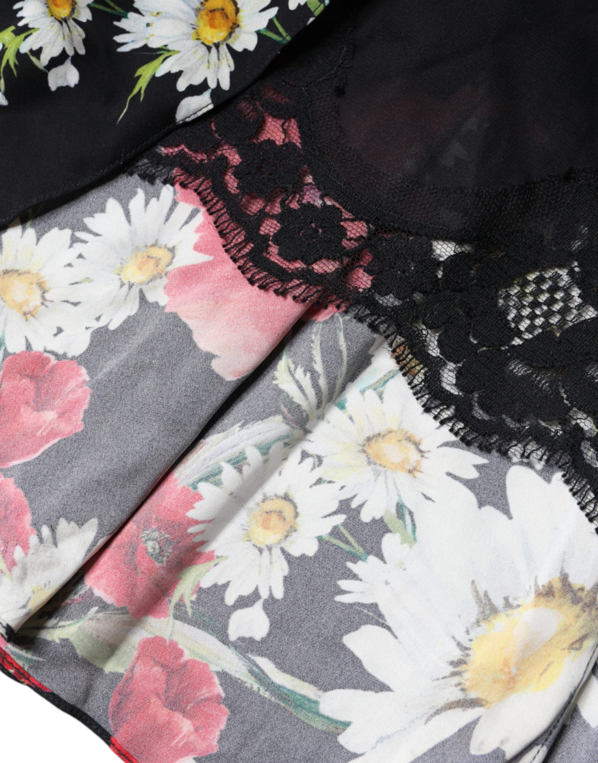 Dolce & Gabbana Black Floral Silk Sleeveless Long Gown Dress
