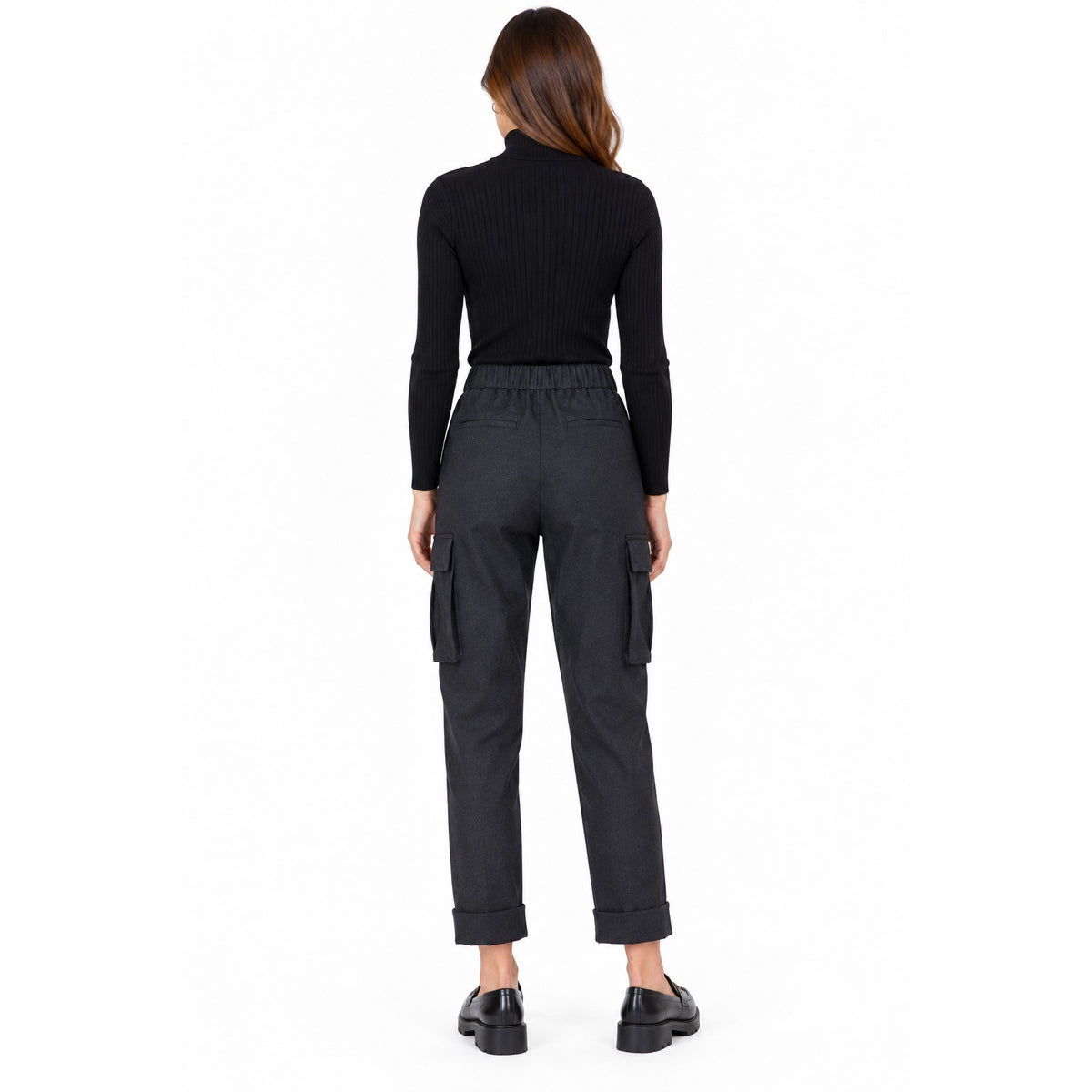 Peserico Drawstring Waistband Cropped Track Pants