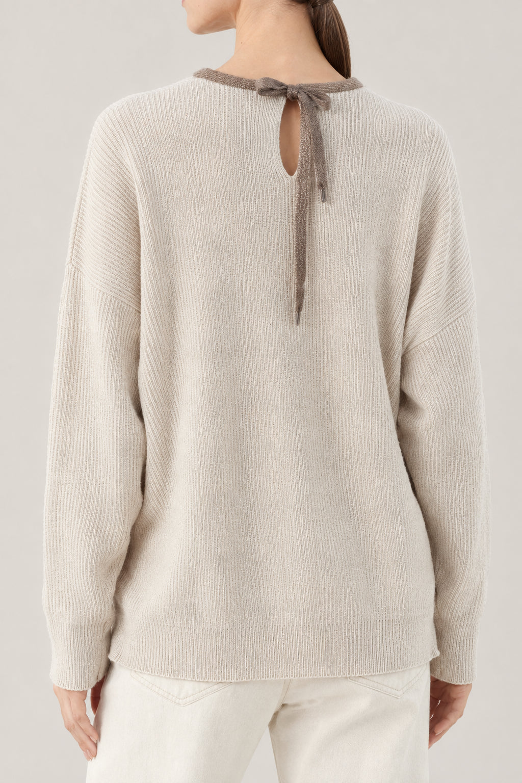 BRUNELLO CUCINELLI WOMEN'S MARBLE WOOL SWEATER