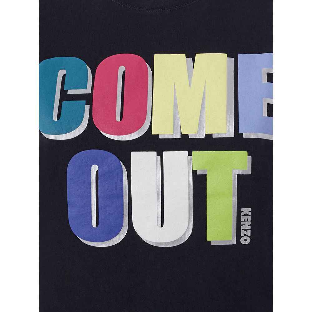 Kenzo Black Cotton T-Shirt