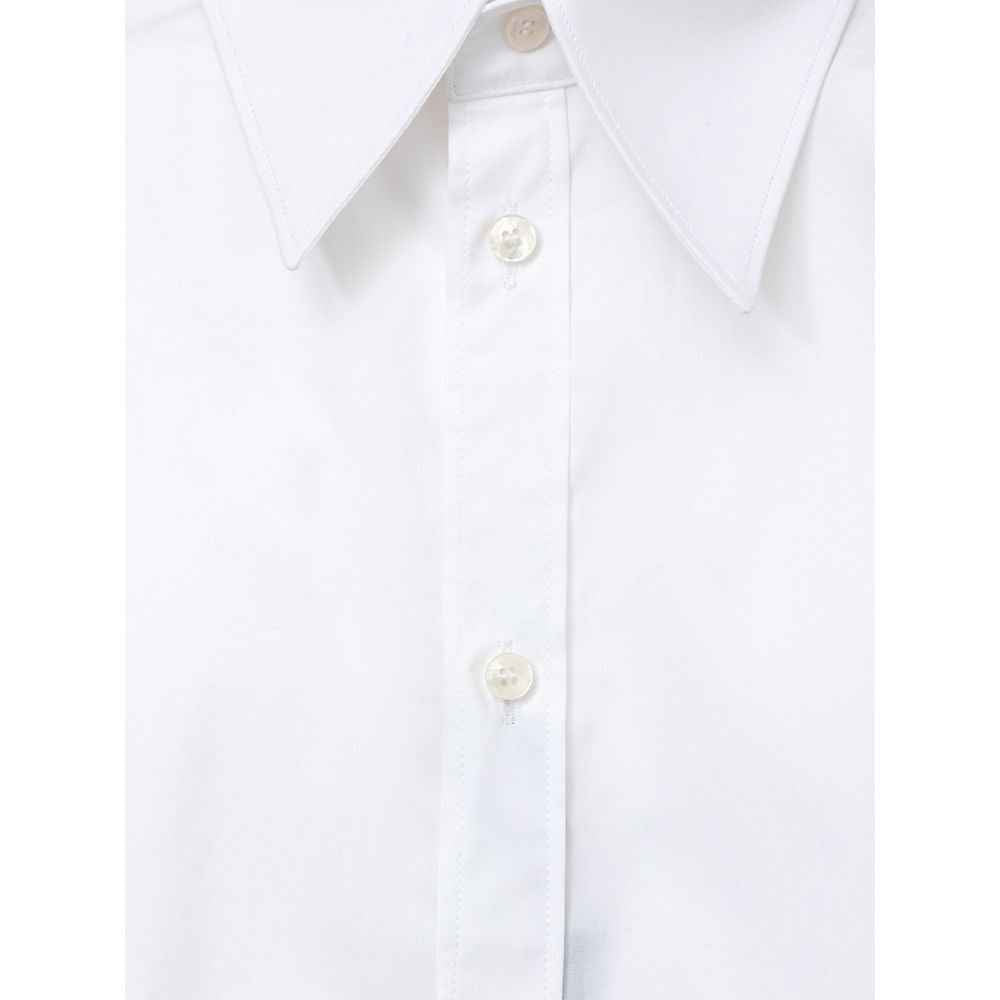 Dolce & Gabbana White Cotton Dress Shirt