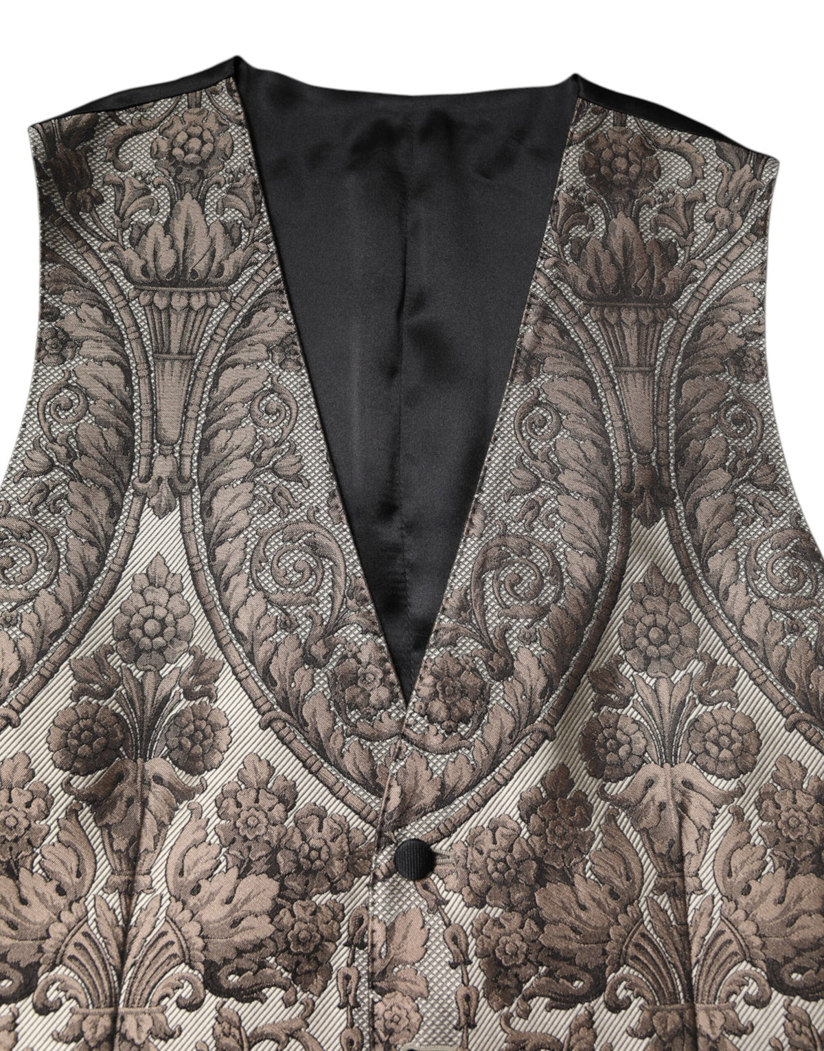 Dolce & Gabbana Multicolor Jacquard Single Breasted 3 Piece Suit