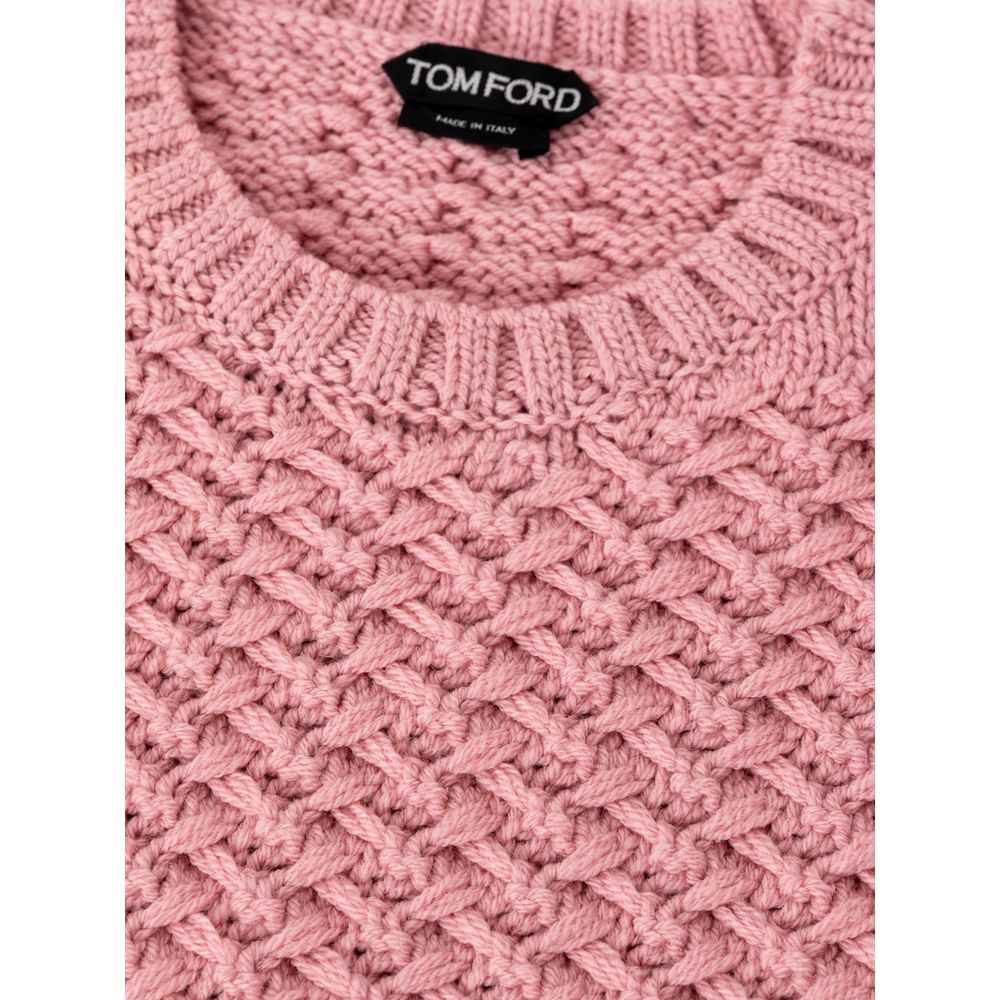 Tom Ford Pink Wool Sweatshirt
