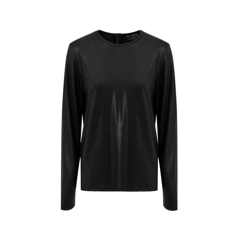 Tom Ford Black Viscose Long Sleeve