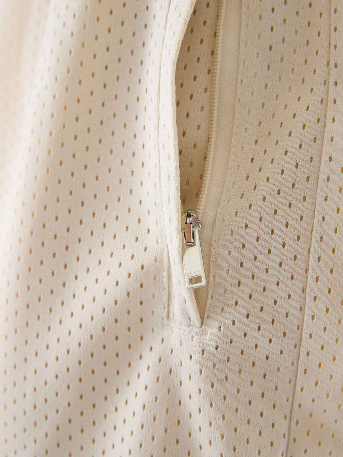 Gucci Cream polyester  Logo Shorts