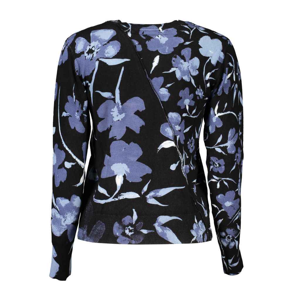 Desigual Black Viscose Woman Sweater