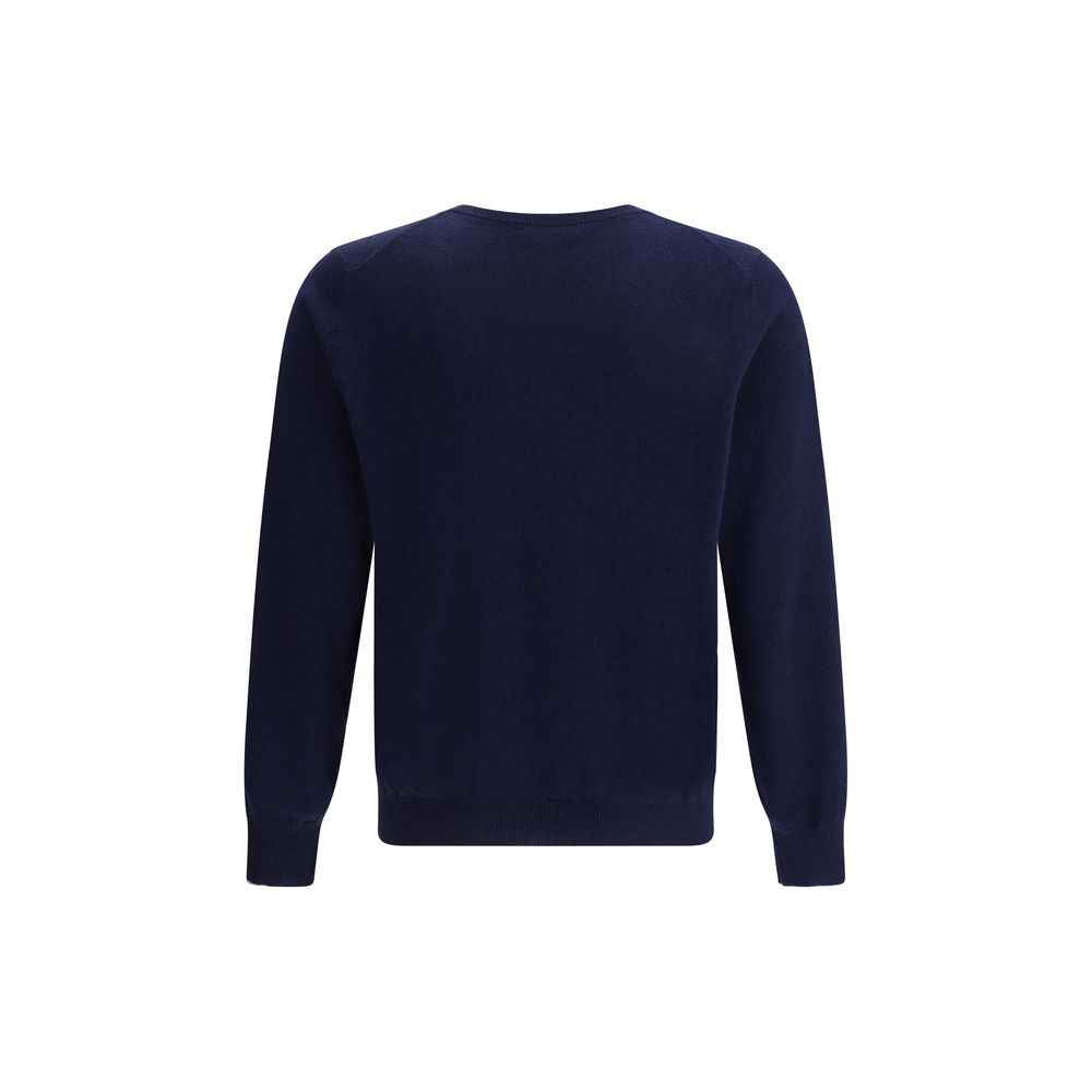 Brunello Cucinelli Blue Cashmere Sweater