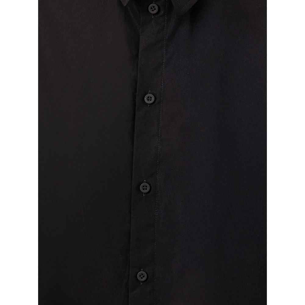 Balenciaga Black Cotton Long Dress