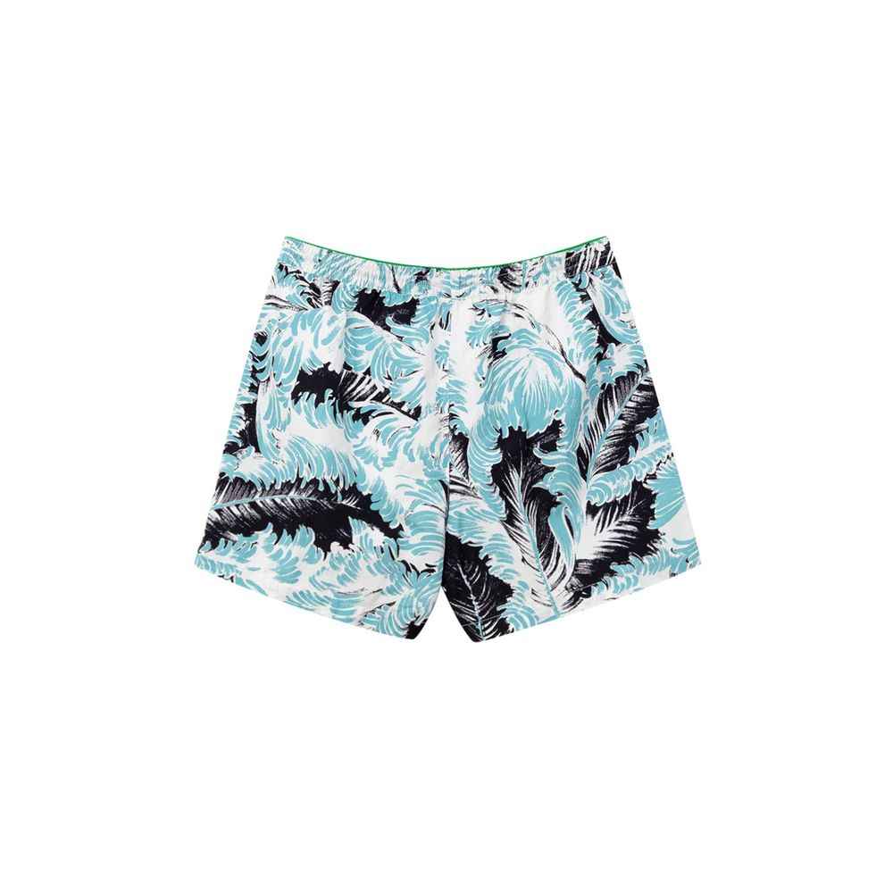 Bottega Veneta White Polyamide Swim Shorts
