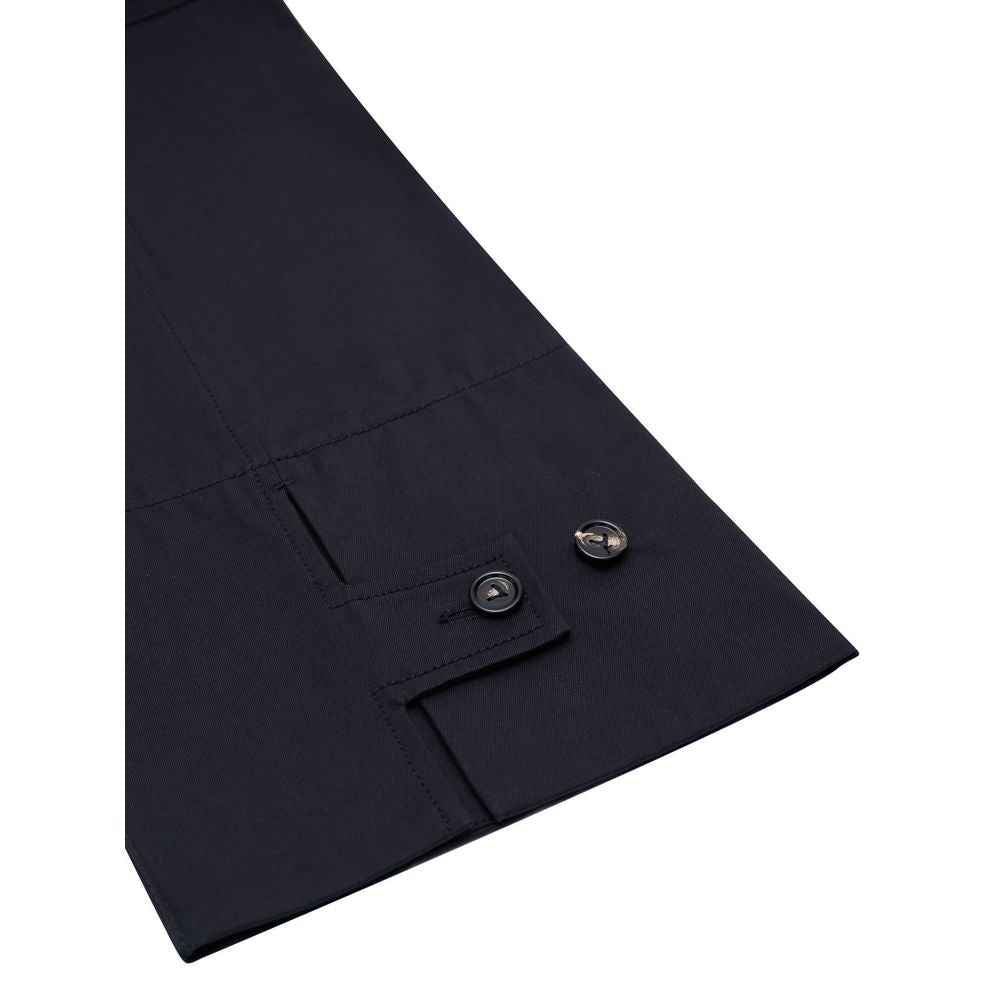 Bottega Veneta Navy Blue Cotton Casual Pants