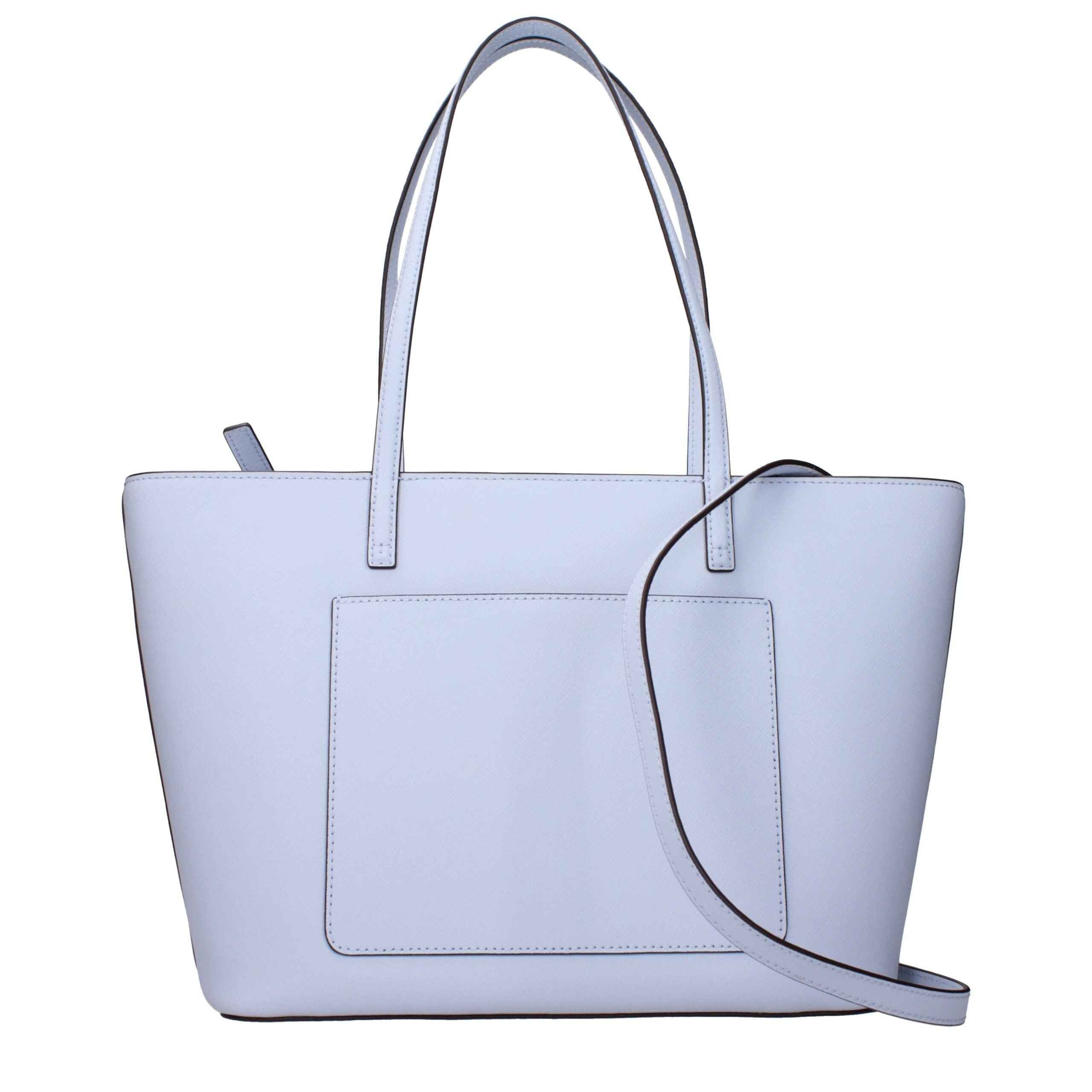 Tory Burch Light Blue Leather Shoulder Bag